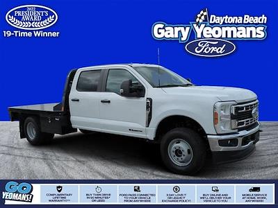 2024 Ford F-350 Crew Cab DRW 4WD, CM Truck Beds RD Model Flatbed Truck for sale #FR0489 - photo 1