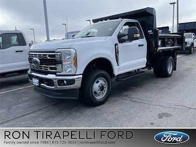 New 2024 Ford F-350 Regular Cab 4x4, 9' 3" Rugby Eliminator LP Steel Dump Truck for sale #248800 - photo 1