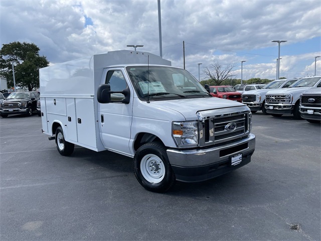 Cutaway best sale utility van