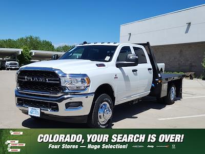 2024 Ram 3500 Crew Cab DRW 4x4, Blue Ridge Manufacturing Mustang Flatbed Truck for sale #MSC240505 - photo 1