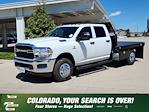 New 2024 Ram 3500 Tradesman Crew Cab 4x4, Scelzi Front Range Flatbed Truck for sale #MSCB240565 - photo 1