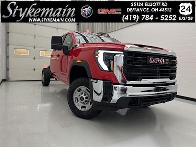 New 2024 GMC Sierra 2500 Pro Double Cab 4x4, Cab Chassis for sale #24G5118 - photo 1