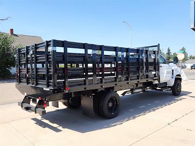 New 2023 Chevrolet Silverado 4500 Work Truck Regular Cab 4x4, Bedrock Limestone Series Stake Bed for sale #F0104 - photo 2