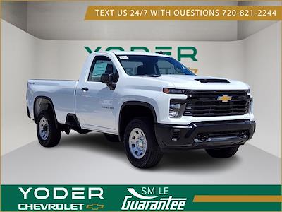 New 2025 Chevrolet Silverado 3500 Work Truck Regular Cab 4x4, Pickup for sale #F0171 - photo 1