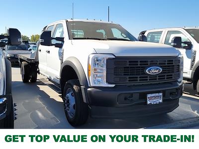 2024 Ford F-550 Crew Cab DRW 4x4, Flatbed Truck for sale #333792 - photo 1