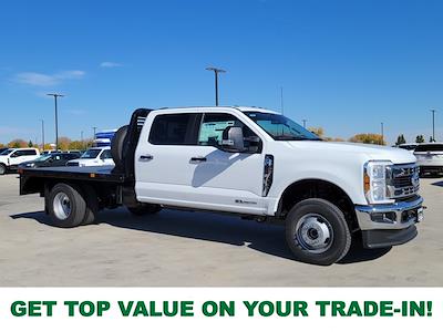 New 2024 Ford F-350 XL Crew Cab 4x4, 9' Bedrock Diamond Series Flatbed Truck for sale #334149 - photo 1