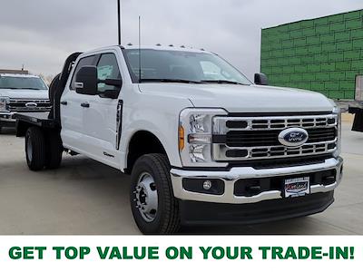 New 2024 Ford F-350 XL Crew Cab 4x4, Bedrock Flatbed Truck for sale #334150 - photo 1