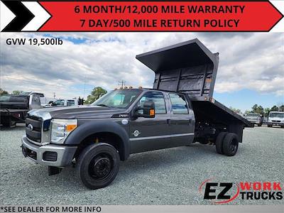 2015 Ford F-550 Crew Cab DRW 4x4, Dump Truck for sale #10792 - photo 1