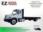 Used 2016 Hino 268A Single Cab 4x2, Morgan Truck Body Flatbed Truck for sale #11153 - photo 1