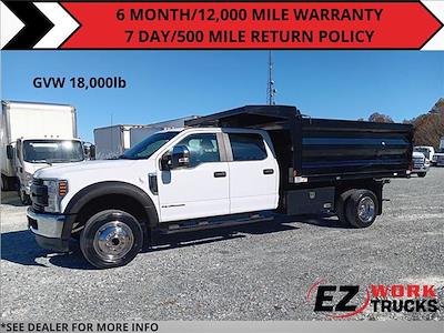 Used 2019 Ford F-550 XLT Crew Cab 4x4, Landscape Dump for sale #11286 - photo 1