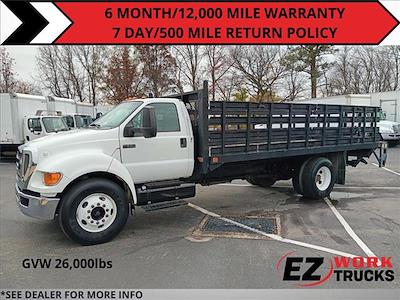 Used 2015 Ford F-650 Regular Cab 4x2, Stake Bed for sale #11289 - photo 1