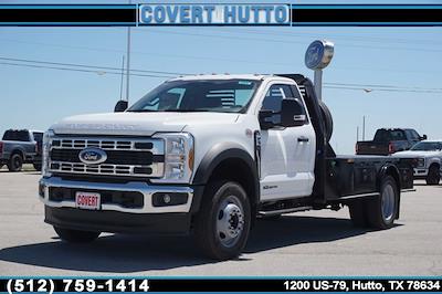 2024 Ford F-550 Regular Cab DRW 4x2, Flatbed Truck for sale #240375 - photo 1