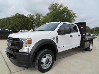 Used 2020 Ford F-450 Crew Cab 4x4, Flatbed Truck for sale #333 - photo 1