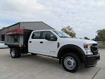 Used 2020 Ford F-450 Crew Cab 4x4, Flatbed Truck for sale #333 - photo 3