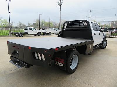 Used 2020 Ford F-450 XLT Crew Cab 4x4, Flatbed Truck for sale #398 - photo 2