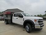 Used 2020 Ford F-450 XLT Crew Cab 4x4, Stake Bed for sale #408 - photo 3