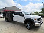 Used 2020 Ford F-450 XLT Crew Cab 4x4, Stake Bed for sale #408 - photo 4