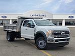 2023 Ford F-550 Super Cab DRW 4x4, Rugby Eliminator LP Stainless Steel Dump Truck for sale #23JC278 - photo 1
