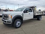 2023 Ford F-550 Super Cab DRW 4x4, Rugby Eliminator LP Stainless Steel Dump Truck for sale #23JC278 - photo 5