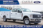 New 2023 Ford F-350 XL Crew Cab 4x4, 8' 2" Reading Classic II Aluminum Service Truck for sale #FN419 - photo 1