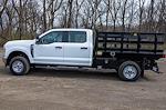 2023 Ford F-350 Crew Cab SRW 4x4, Monroe Truck Equipment Versa-Line Stake Body Stake Bed for sale #FN421 - photo 11