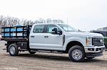 2023 Ford F-350 Crew Cab SRW 4x4, Monroe Truck Equipment Versa-Line Stake Body Stake Bed for sale #FN421 - photo 3