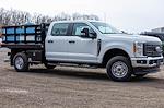 2023 Ford F-350 Crew Cab SRW 4x4, Monroe Truck Equipment Versa-Line Stake Body Stake Bed for sale #FN421 - photo 4