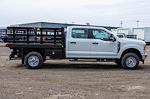 2023 Ford F-350 Crew Cab SRW 4x4, Monroe Truck Equipment Versa-Line Stake Body Stake Bed for sale #FN421 - photo 8