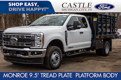 2023 Ford F-350 Super Cab DRW 4x4, Monroe Truck Equipment Versa-Line Stake Body Stake Bed for sale #FN467 - photo 1
