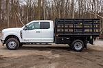 2023 Ford F-350 Super Cab DRW 4x4, Monroe Truck Equipment Versa-Line Stake Body Stake Bed for sale #FN467 - photo 12