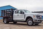 2023 Ford F-350 Super Cab DRW 4x4, Monroe Truck Equipment Versa-Line Stake Body Stake Bed for sale #FN467 - photo 3
