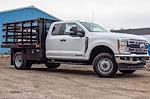 2023 Ford F-350 Super Cab DRW 4x4, Monroe Truck Equipment Versa-Line Stake Body Stake Bed for sale #FN467 - photo 4
