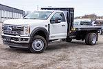 2024 Ford F-450 Regular Cab DRW 4x4, Monroe Truck Equipment Versa-Line Platform Body Flatbed Truck for sale #FP130 - photo 3