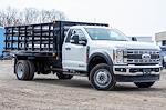 2024 Ford F-450 Regular Cab DRW 4x4, Monroe Truck Equipment Versa-Line Platform Body Stake Bed for sale #FP166 - photo 4