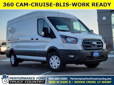 2022 Ford E-Transit 350 Medium Roof RWD, Empty Cargo Van for sale #42NKA83089 - photo 1