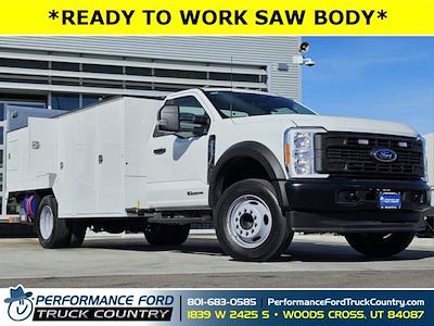 2023 Ford F-550 Regular Cab DRW RWD, USA Truck Bodies Inc Saw Body - Aluminum #42PDA16314 - photo 1