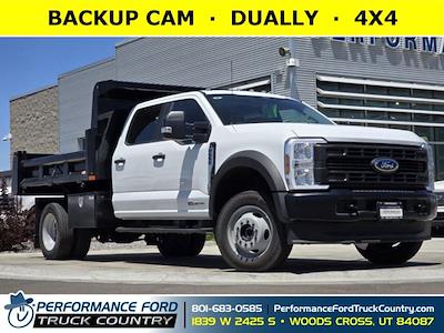 New 2024 Ford F-550 XL Crew Cab 4WD, Rugby Eliminator LP Steel Dump Truck for sale #42REC67102 - photo 1