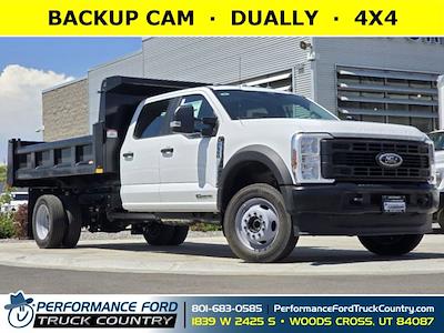 New 2024 Ford F-550 XL Crew Cab 4WD, Rugby Eliminator LP Steel Dump Truck for sale #42RED64828 - photo 1