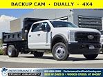 New 2024 Ford F-550 XL Crew Cab 4WD, Rugby Eliminator LP Steel Dump Truck for sale #42RED64828 - photo 1