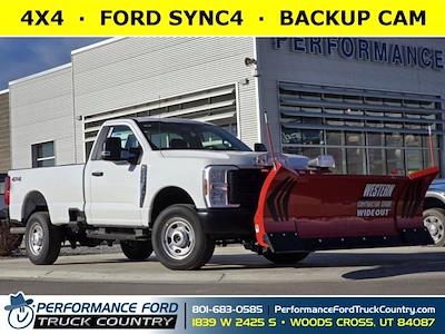 New 2024 Ford F-350 XL Regular Cab 4WD, Western Snowplow Plow Truck for sale #42REF20933 - photo 1