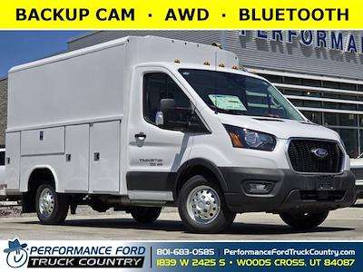 2024 Ford Transit 350 AWD, Reading Aluminum CSV Service Utility Van for sale #42RKA06295 - photo 1