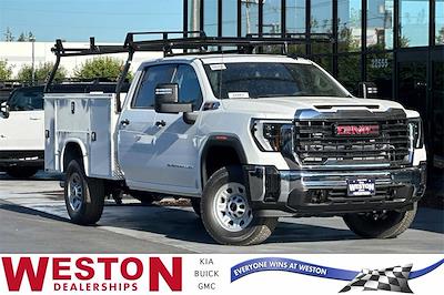 New 2024 GMC Sierra 3500 Pro Crew Cab 4WD, Knapheide Steel Service Body Service Truck for sale #GC0819 - photo 1