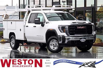 New 2025 GMC Sierra 2500 Pro Double Cab 4WD, 8' 2" Harbor NeXtGen TradeMaster Service Truck for sale #GD0050 - photo 1