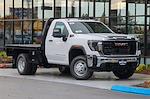 New 2025 GMC Sierra 3500 Pro Regular Cab 4WD, 9' 6" Knapheide PGTB Utility Gooseneck Flatbed Truck for sale #GD0123 - photo 3