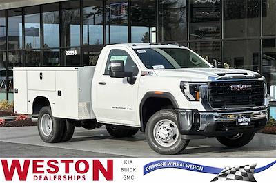 New 2025 GMC Sierra 3500 Pro Regular Cab 4WD, 9' Knapheide Steel Service Body Service Truck for sale #GD0142 - photo 1