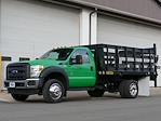 2013 Ford F-450 Regular Cab DRW 4x4, Palfinger Stake Bed for sale #UH606 - photo 3