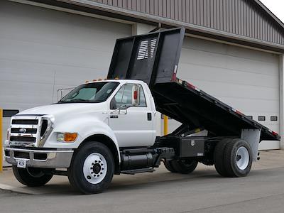 2015 Ford F-750 Regular Cab DRW 4x2, Flatbed Truck for sale #UH646 - photo 1