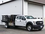 2018 Ford F-550 Crew Cab DRW 4x4, Knapheide Stake Bed for sale #UH647 - photo 3