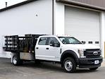 Used 2018 Ford F-550 XL Crew Cab 4x4, Knapheide Stake Bed for sale #UH647 - photo 18