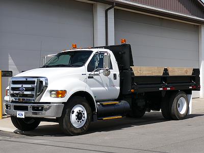 Used 2011 Ford F-750 Regular Cab 4x2, J-Craft Dump Truck for sale #UH649 - photo 1